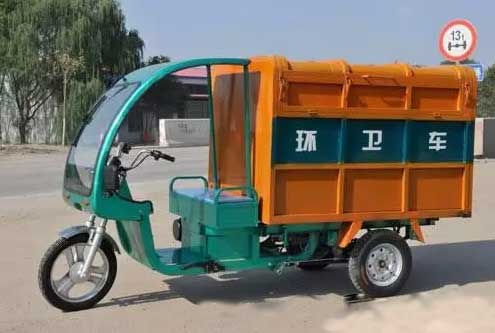 三亞街道上的垃圾箱將被取消，實施三輪電動車定時上門收集！